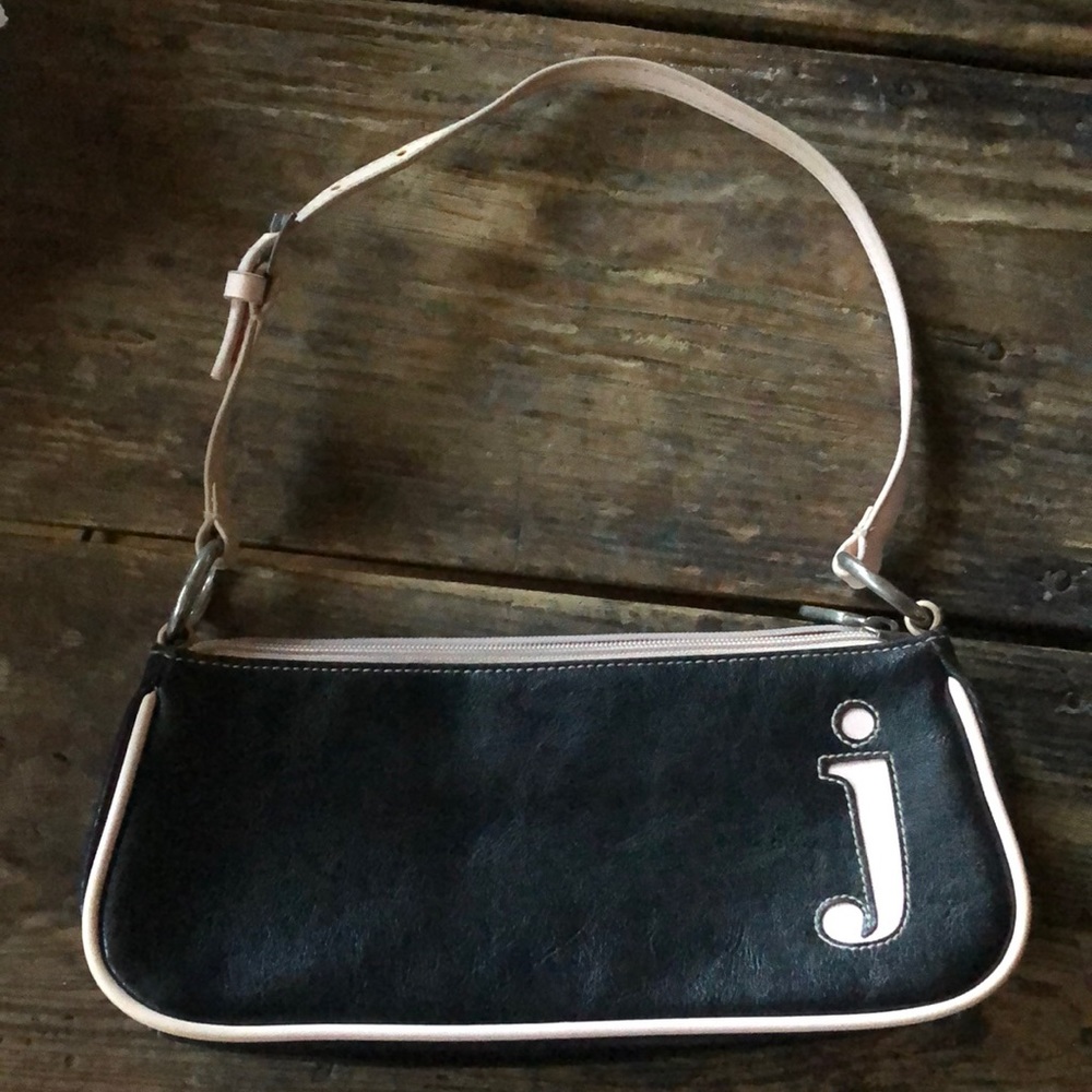 Small black and pink handbag by New York & Company